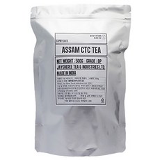 마녀의부엌 아쌈CTC 밀크티용 홍차 벌크형, 500g, 1개입, 1개