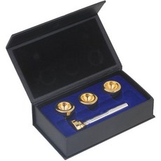 이부이 은색 트럼펫 마우스피스 및 4가지 크기 전환 가능 7c 5c 3c 1.5c 헤드, 이부이 은색 트럼펫 마우스피스 및 4가지 크기 전환 가