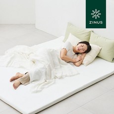 [리뉴얼 출시]지누스 그린티 메모리폼 토퍼 10cm SS 슈퍼싱글 매트리스 침대 바닥, 멀티
