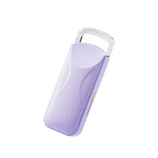 電熱睫毛夾 MINI 卷翹神器, 迷霧紫, 如圖