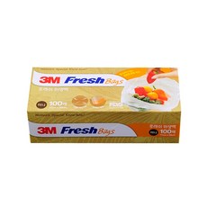3M 후레쉬 백 미니 17x25cm 100매, 미니(XS), 100개, 1개