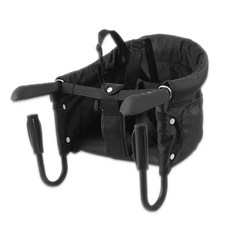 Nicheez 아기 의자 접이식 테이블 의자 휴대용 아기 시트 (블랙)