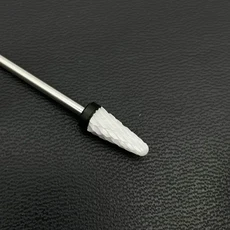 세라믹 네일 드릴 비트 로터리 커터 매니큐어용 깨끗한 장치 밀링 머신 액세서리 젤 도구 제거 1 개, 08 11