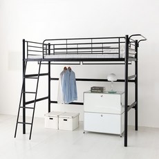 마켓비 CHAMBER 벙커침대 싱글 100200 행거형 당일발송 P000CEDE, 화이트