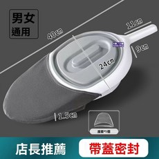 成人臥床便盆 護理便盆 老人臥床排便便盆 鴨嘴式產婦護理用品 男女士大小便接屎神器護理便盆 老年人床上坐便器, 1個, 方便護理 灰色 配座套 承重100公斤