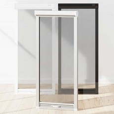 비비드에딧 창문 롤방충망 400 9, 그레이 사면 400x900