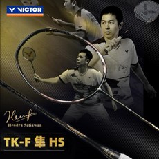 VICTOR TK-F 隼 HS 塞提阿萬選手規格簽名拍 絕版羽球拍, 1個