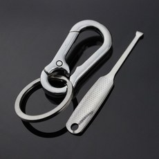 열쇠고리 트래커 분실방지 사운드 알림 추적기 위치추적, 기본 구성품, 라지이어스푼버클