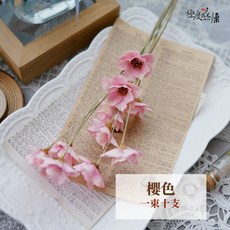 極度花燥 銀蓮花 碧色 花材, 【整包銀蓮花】櫻色10支,整包