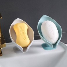 화이트 이중 비누받침, 없음, 1개, 상세설명 참조