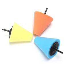 드릴스펀지 자동차관리 연마드릴 세가지색 타일공사 석재타공 대리석기리, 1개, 블루 DC002314