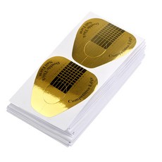 접착식 손톱 연장 폼지 네일 익스텐션 젤폼지, 1개, 100매 1개, 100매