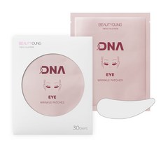 [본사 정품] 뷰티영 DNA 눈가주름 패치 콜라겐 리프팅 아이패치 눈가주름개선 리프팅 주름패치 하루 3시간 간편 주름 밀착고정 인체공학적 설계 연어알 추출물 히알루론산, 2개, 60개입