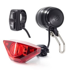 ebike light 다른 헤드라이트 및 전자 후면 조명 led 6v 12v 24v 전기자전거 액세서리, on-eb100 er30 es02