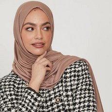 히잡 스카프 좋은 스티치와 저지 Hijab 신축성있는 일반 이슬람 솔리드 컬러 소프트 터번 헤드 랩 목도리