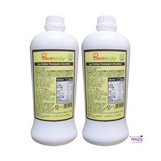 (2개)세미 후루티 파인애플 스무디 1.8kg 2개세트, 2개, 1.8L