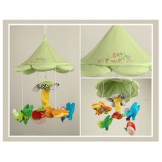 왕눈이칼라모빌 오르골포함 멜로디인형 봉제인형 모빌 ers*9866hJ, 1개