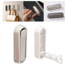 아이베란다 알루미늄 접이식 벽 후크 옷걸이 행거, 1개, 실버