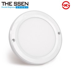 더쎈 LED 초슬림엣지 원형직부 6인치 12W, 주백색 1개