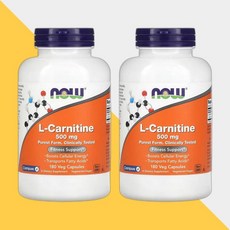 나우 L 카르니틴 500mg 180캡슐 L Carnitine 2개