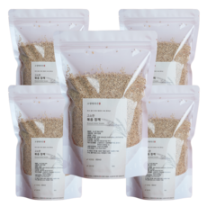 소양방앗간 저온로스팅 고소한 볶음참깨, 5개, 500g