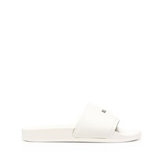 MSGM 로고 프린트 슬라이더 샌들