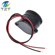 QSI-2910 90DB 부저 29.5x24.5mm DC 12V 액티브 압전 arduino 용 연속 사운드, 1개
