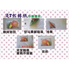 淺色熱轉印紙 A4*10張，適用噴墨印表機，DIY個性化定制，色彩鮮豔不褪色, 淺色熱轉印紙A4*10張, 1個