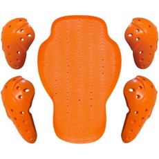 D3O 보호대 오토바이 라이더 가드 산악자전거 세트, 6세대 상의 7종세트 (어깨팔꿈치등가슴), 1개