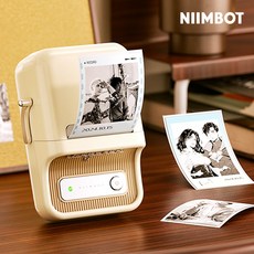 시노링크 NIIMBOT 라벨프린터 B21PRO B2PRO B1PRO 프로 전용 라벨지 포토라벨, 1개, SNS 54x67