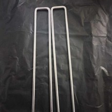 부직포핀 소 100개 제초매트 고정핀 멀칭핀 농사 농업, 1개