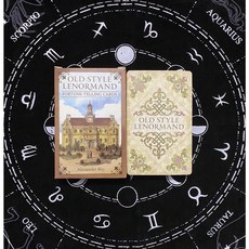 女巫卡塔牌屋 老式雷諾曼 復古款 贈中文翻譯 Old Style Lenormand 指引占卜 英文版卡牌 塔羅桌, 老式雷諾曼（38張）