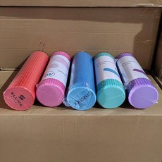에스이스타 snpe폼롤러 폼롤러 필라테스용품, 1개, 30x10cm 플로팅 랜덤