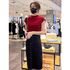 반목 반팔 티셔츠 여성용 봄 시즌 정숄더 슬림핏 풀오버 니트 상의 짧은 허리 라인 탑