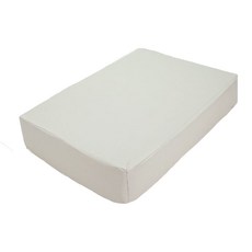 8DECO 강아지계단 애견계단 펫스텝 모음 1단2단3단4단 (커버+솜포함) ce4, 아이보리 방수, 1개