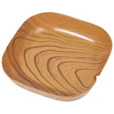 木紋方形托盤 - 質感木質紋理，居家生活品味提升, 木紋, 1個