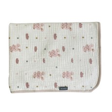 【Chu-mi 啾米】竹纖維防水隔尿墊/保潔墊/外出墊-Doris.Ann, 點點兔, 1個