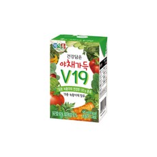 정식품 야채가득 V19, 145ml, 7개