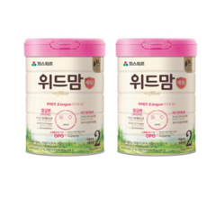 파스퇴르 위드맘 제왕 분유 2단계, 750g, 2개