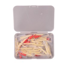 Hqzoomee 일자형 케미라이트 케미 라이트 야광 밤낚시 대용량 세트, 50개