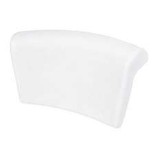 GHSHOP 욕조 베개 욕조 베개 컴팩트 휴대용 액세서리 부드러운 지지 욕조 베개 머리 받침 편안한 스파 호텔 욕실, 30.5cmx23.5cm, 푸, 하얀색