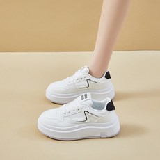 여성 캐주얼 키높이 운동화 발편한 캐주얼화
