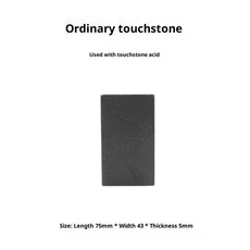 귀금속 및 보석용 산성 테스터가 포함된 편리한 1팩 또는 키트, 03 Ordinary touchstone