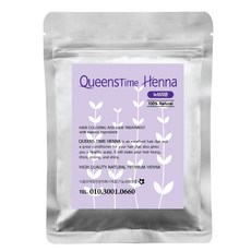 정품 퀸즈타임헤나 특 초고함량 퀸즈헤나 퀸즈헤나염색약 정품 천연헤나염색약, (타임) 2. [천연] - 뉴브라운, 1개