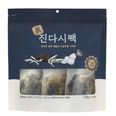 감칠맛 요리 레시피 진다시팩, 15g, 10개