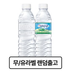 [광동] 제주 삼다수 500ml (유라벨/무라벨 랜덤출고), 60개