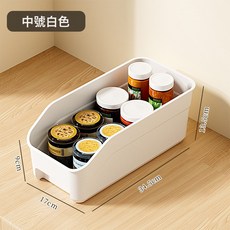 DFMEI 廚房冰箱側門保鮮盒多功能雞蛋蔬菜收納盒ins 風大容量桌面置物盒, 1個, 如圖