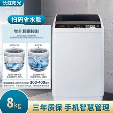 10kg 미니세탁기 대용량 대용량 전자동 원룸 6.5kg 스캔코드 캠핑카, 1, D. 8kg QR 코드 결제 + 절수 기능 + 자동 결