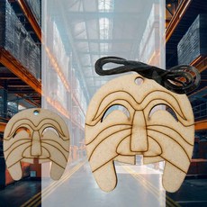 팬시우드 하회탈 이매탈 나무꾸미기 초등게시판 DIY 색칠놀이 MDF재질 교실장식