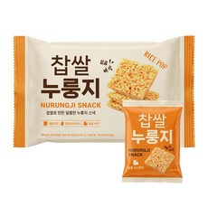 바삭달콤한 찹쌀누룽지 추억의 과자 건강 간식 낱개포장 찹쌀 63.06g 함유 누룽지 스낵, 1개, 288g